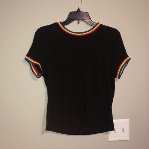 Rue21 Rainbow Crop Top